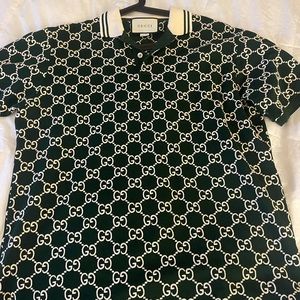Gucci logo polo shirt